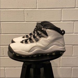Air Jordan 10 Black/Steel Size 7Y
